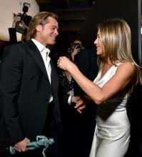 Brad Pitt and Jennifer Aniston  2 Photo by Emma McIntyre Getty Images for Turner.jpg